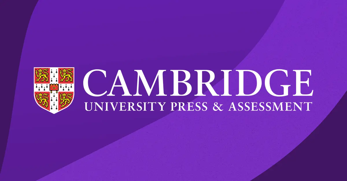 Cambridge University Press & Assesment poster